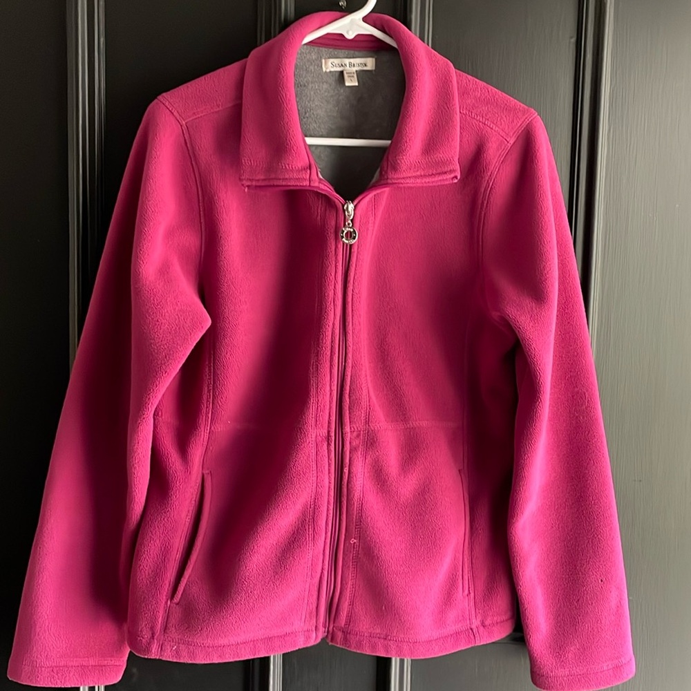 SUSAN BRISTOL ZIP UP JACKET